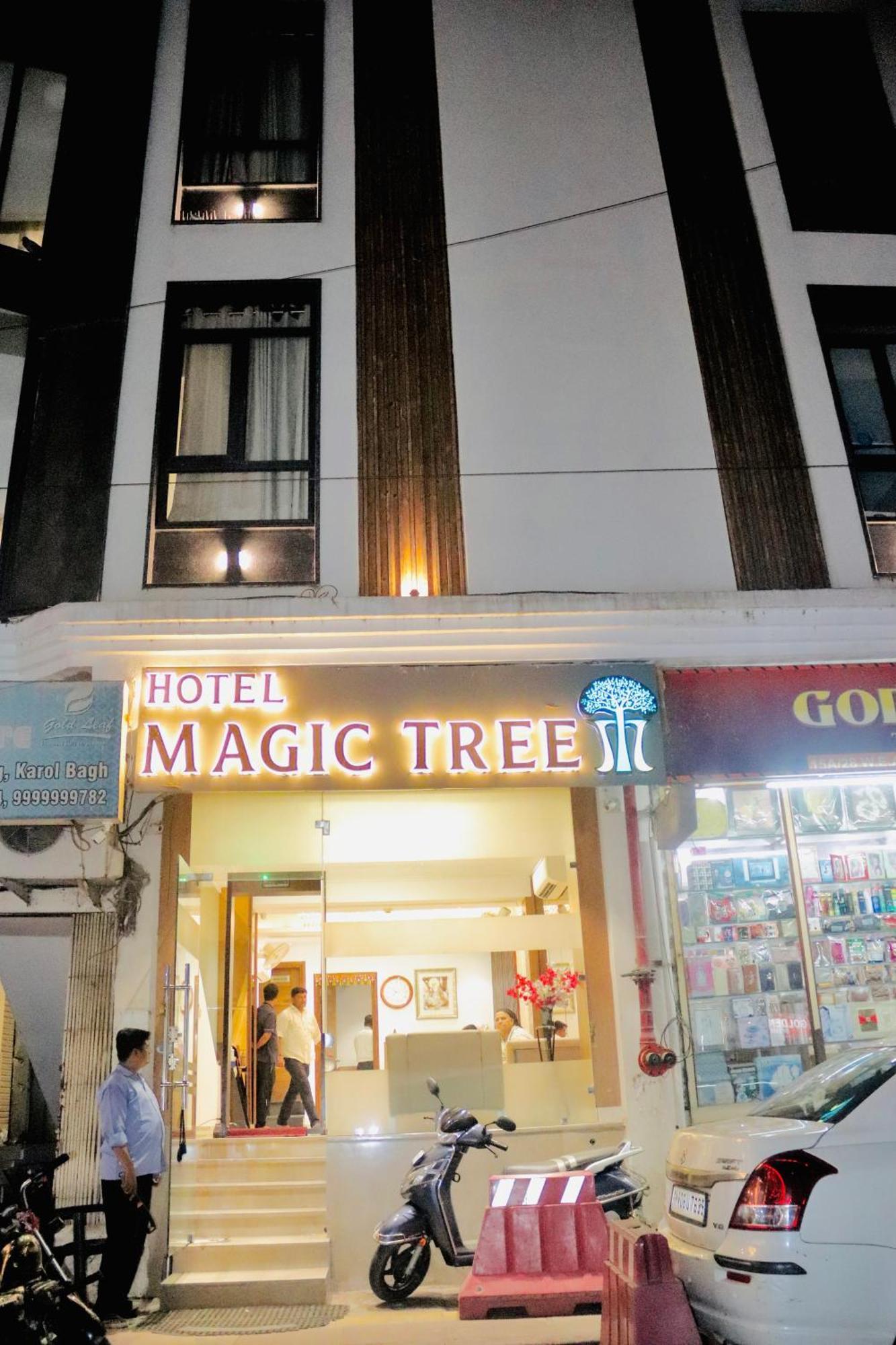 Hotel Magic Tree Karol Bagh Metro Station 뉴델리 외부 사진